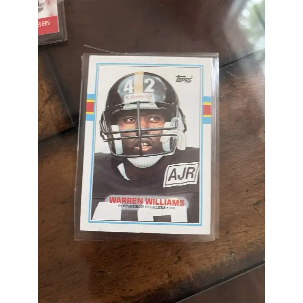LOT 1980s 90s Cards Topps Rookie Shell Lipps Woodson Harris Noll Green STEELERS